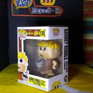 Barney Rubble Cocoa Pebbles Ad Icons Flintstones Funko Pop 120 NIB